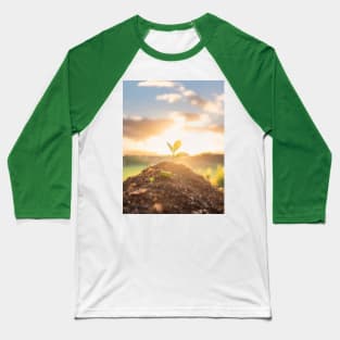 Tiny plant growing Baseball T-Shirt